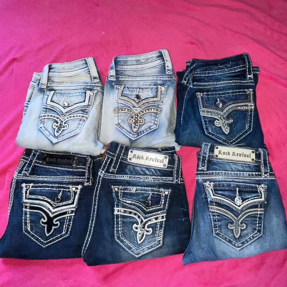 Rare Rock Revival Jeans